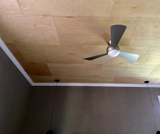 DIY Plywood Ceiling How to install an inexpensive wood panel ceiling